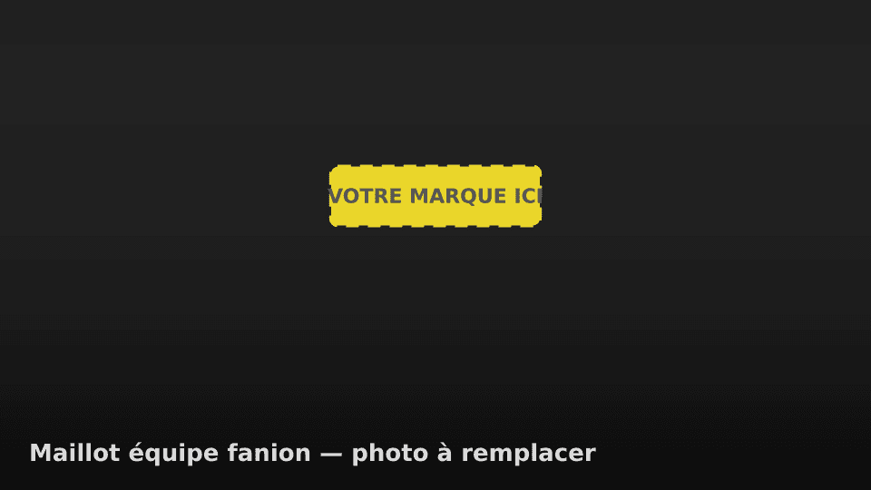 Maillot de l'équipe fanion